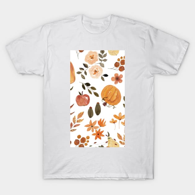 Autumn Palette: A Vibrant Artistic Expression T-Shirt by Noma-Design